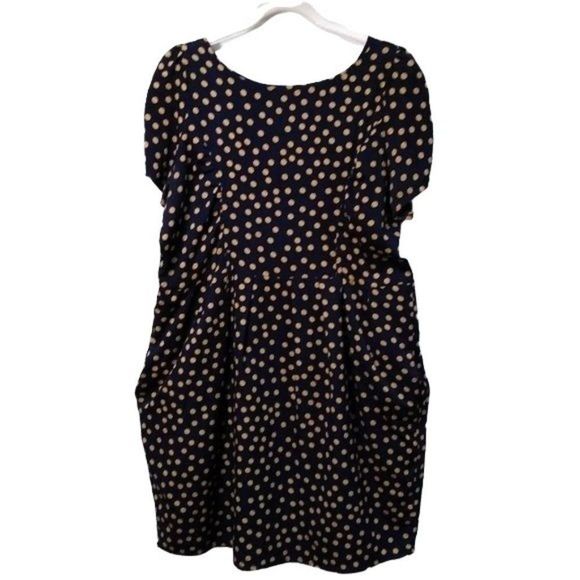 A/Wear Polka Pocket Short Dress 10 - Picture 1 of 11
